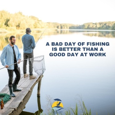 enjoy these fun fall fishing quotes | coastline realty