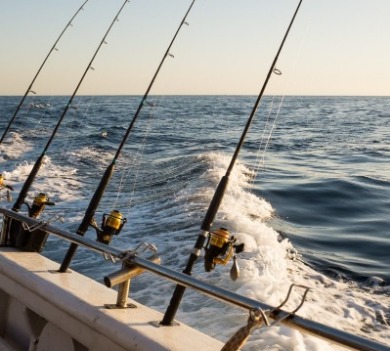 fishing on topsail beach | Coastline Realty Vacations