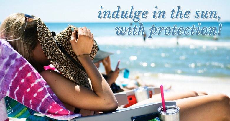 woman in hat sunbathing | Coastline Realty Vacations