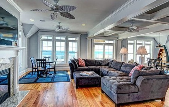 Our beautiful oceanfront vacation rental Island Drive 4160 | Coastline Realty