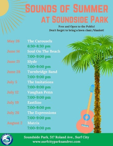 sounds of summer flyer | Coastline Realty Vacations