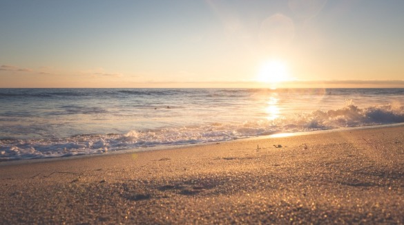 sunny day at topsail island beach | Coastline Realty Vacations